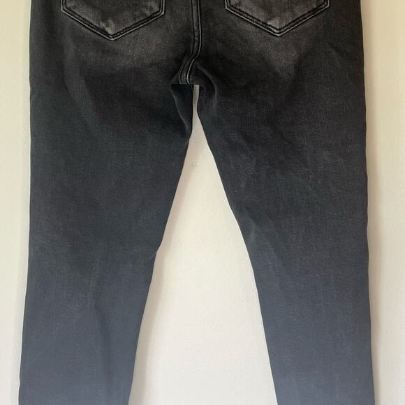 KanCan Black Distressed Button Fly Jean Jeggings Size 5/26 - Picture 9 of 12